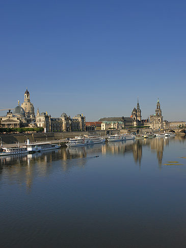 Foto Elbe vor dem Terrassenufer - Dresden