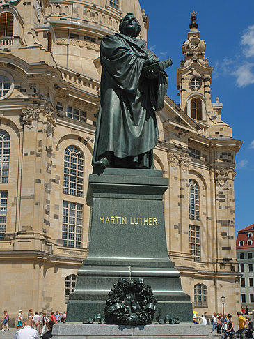 Fotos Frauenkirche und Lutherdenkmal