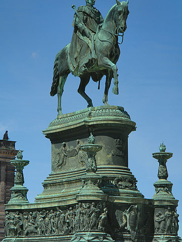 Foto König-Johann-Statue - Dresden