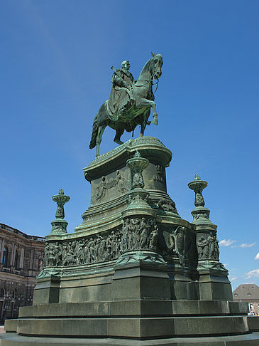 König-Johann-Statue Foto 