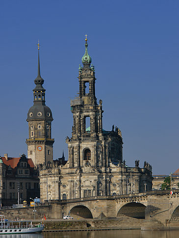 Foto Hofkirche und Schloss - Dresden