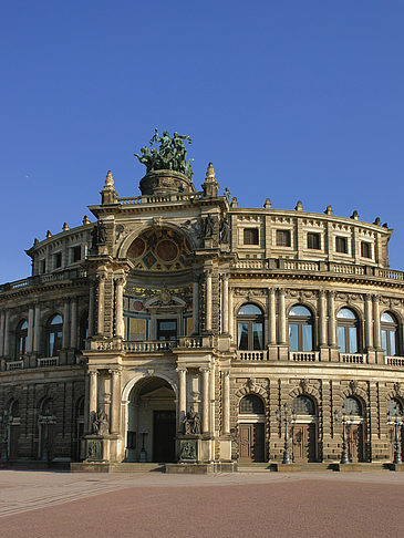 Foto Semperoper Eingang - Dresden