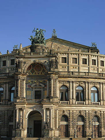 Fotos Semperoper Eingang