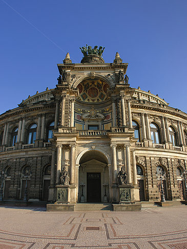 Foto Semperoper Eingang - Dresden