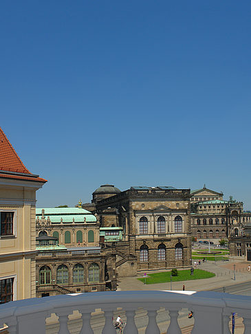 Blick vom Balkon Foto 