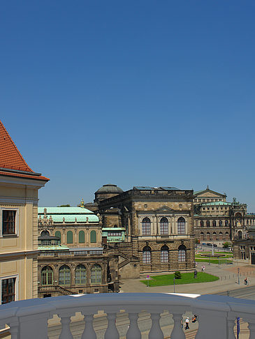 Fotos Blick vom Balkon | Dresden