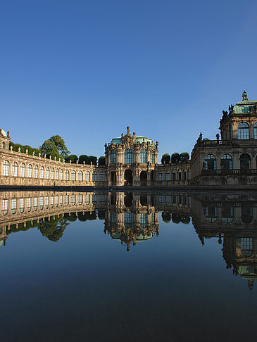 Foto Wallpavillon mit Brunnen - Dresden