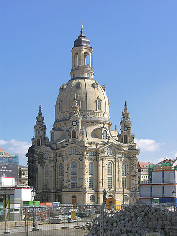 Foto Baustelle Frauenkirche - Dresden