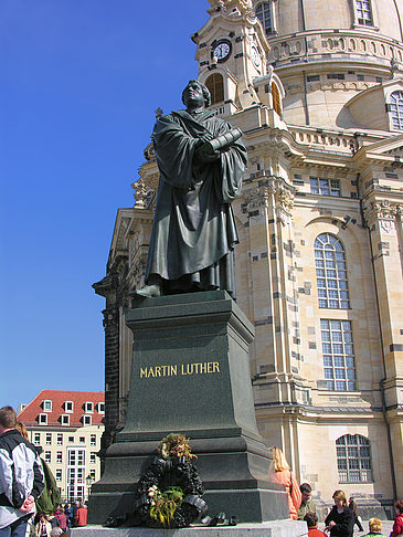 Fotos Martin Luther Denkmal an der Frauenkirche