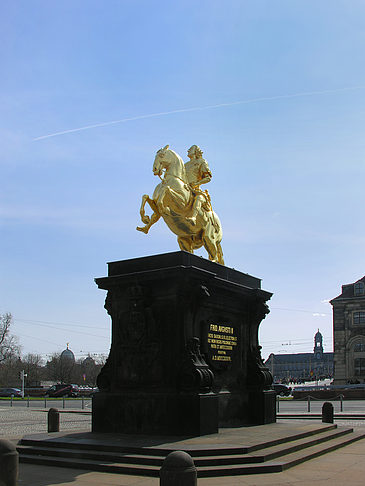 Foto Goldener Reiter
