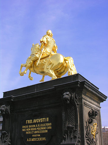 Goldener Reiter Foto 