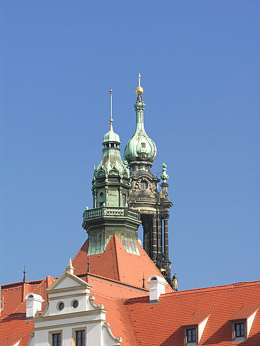 Foto Hofkirche und Schloss - Dresden