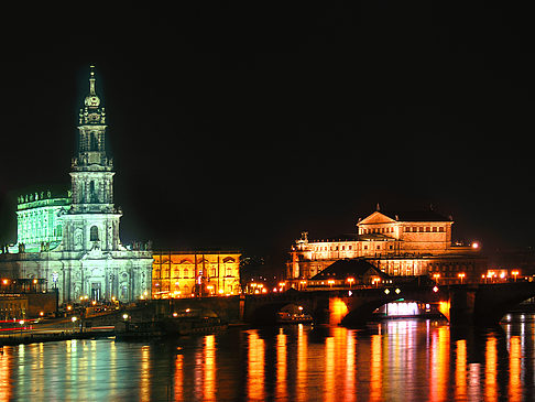 Fotos Semperoper bei Nacht | Dresden