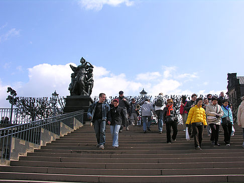 Treppe am Schlossplatz Fotos