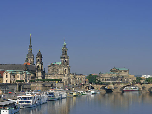 Fotos Augustusbrücke mit Schlossplatz | Dresden