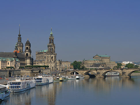 Fotos Augustusbrücke mit Schlossplatz | Dresden