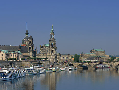 Foto Blick auf den Schlossplatz - Dresden