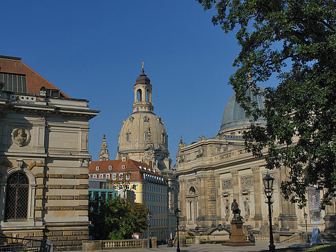 Foto Frauenkirche und Kunstakademie - Dresden