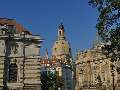 Foto Frauenkirche und Kunstakademie - Dresden