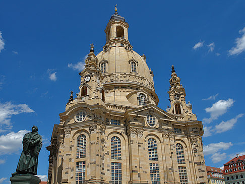 Frauenkirche und Lutherdenkmal Fotos