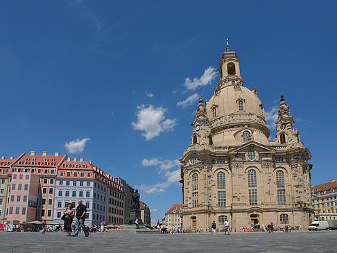Foto Frauenkirche und Neumarkt