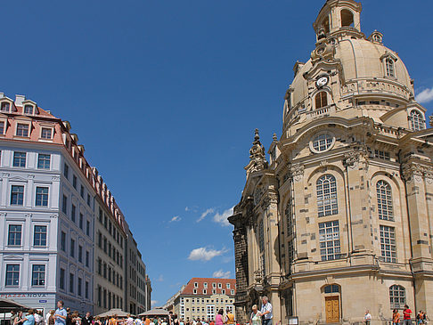 Foto Frauenkirche und Neumarkt