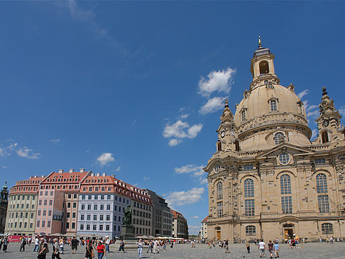 Foto Frauenkirche und Neumarkt - Dresden