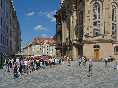 Foto Frauenkirche und Neumarkt