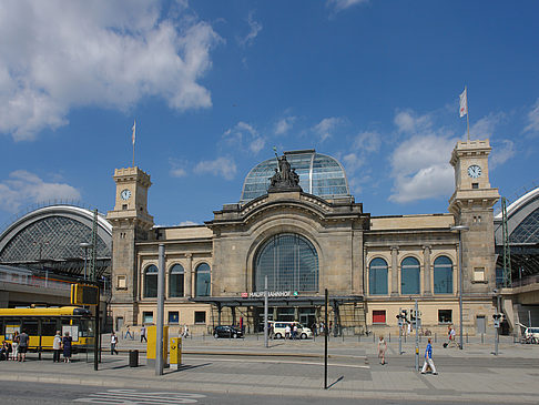 Dresden Hauptbahnhof Foto 