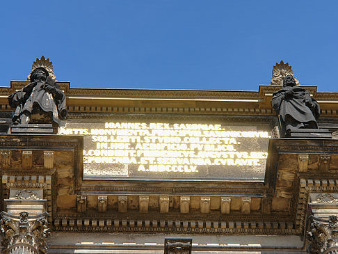 Foto König-Johann-Statue - Dresden