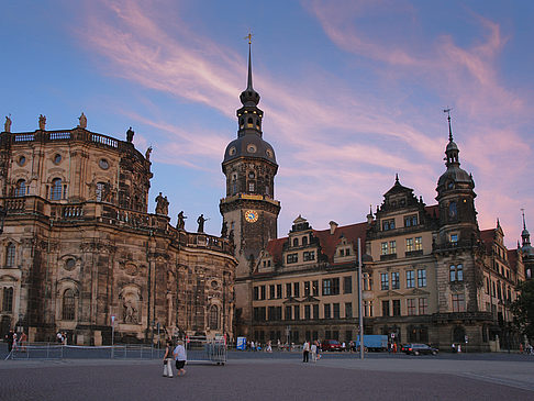 Schloss am Abend Fotos