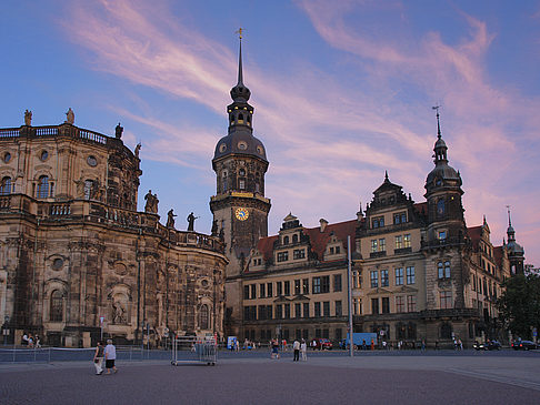Schloss am Abend Fotos