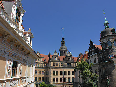 Foto Schloss aus Taschenbergpalais - Dresden