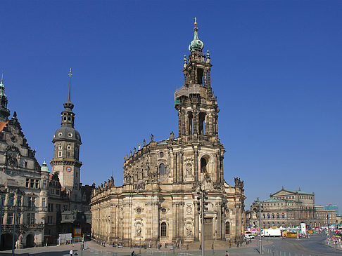 Hofkirche und Georgentor Foto 