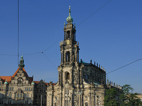 Hofkirche und Schloss Foto 