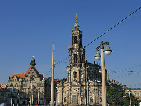 Hofkirche und Schloss Fotos