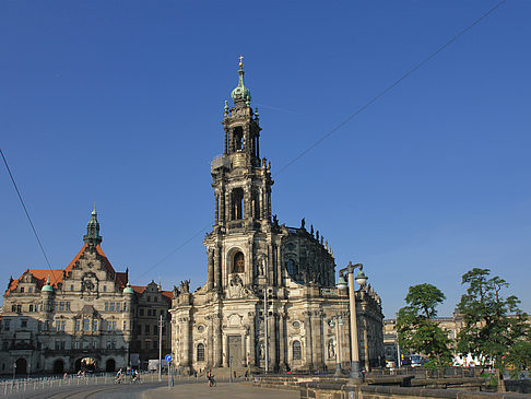 Hofkirche und Schloss Fotos