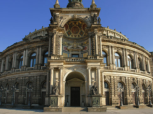 Foto Semperoper Eingang - Dresden