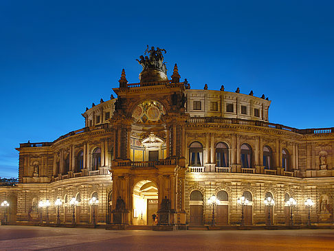 Fotos Semperoper bei Nacht | Dresden