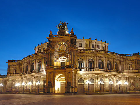 Fotos Semperoper bei Nacht | Dresden