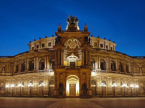 Fotos Semperoper bei Nacht | Dresden