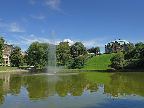 Foto Springbrunnen - Dresden