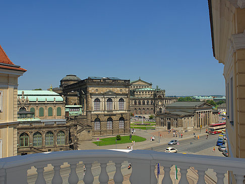 Blick vom Balkon Fotos