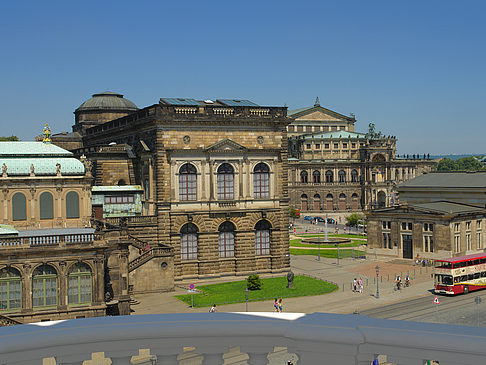 Fotos Blick vom Balkon | Dresden