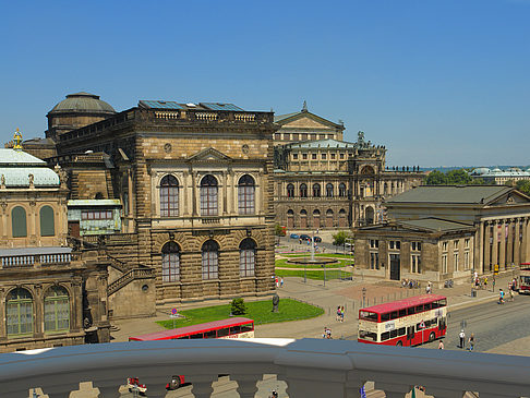 Blick vom Balkon Foto 