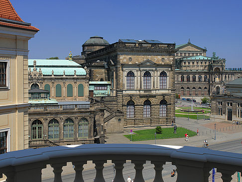 Fotos Blick vom Balkon | Dresden