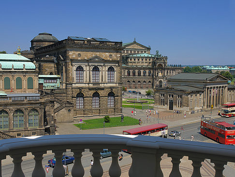 Foto Blick vom Balkon