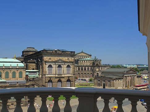 Foto Blick vom Balkon