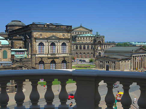 Fotos Blick vom Balkon | Dresden