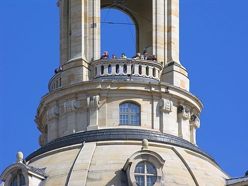Foto Aussichtsplattform auf der Frauenkirche - Dresden